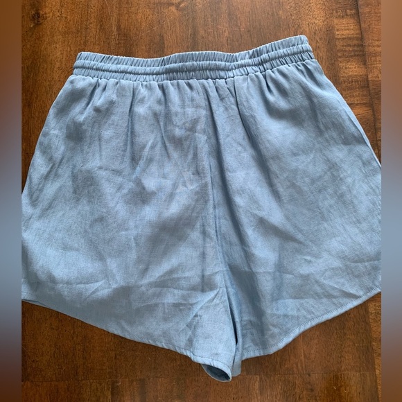 Princess Polly Shorts Soft Women’s 4 Blue - Picture 3 of 3